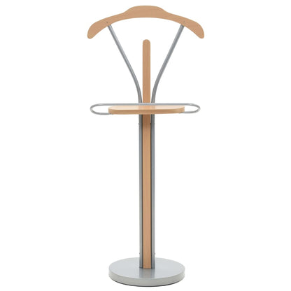 Suit Stand Natural MDF 42.1 in tall Lightweight Clothing Rack
