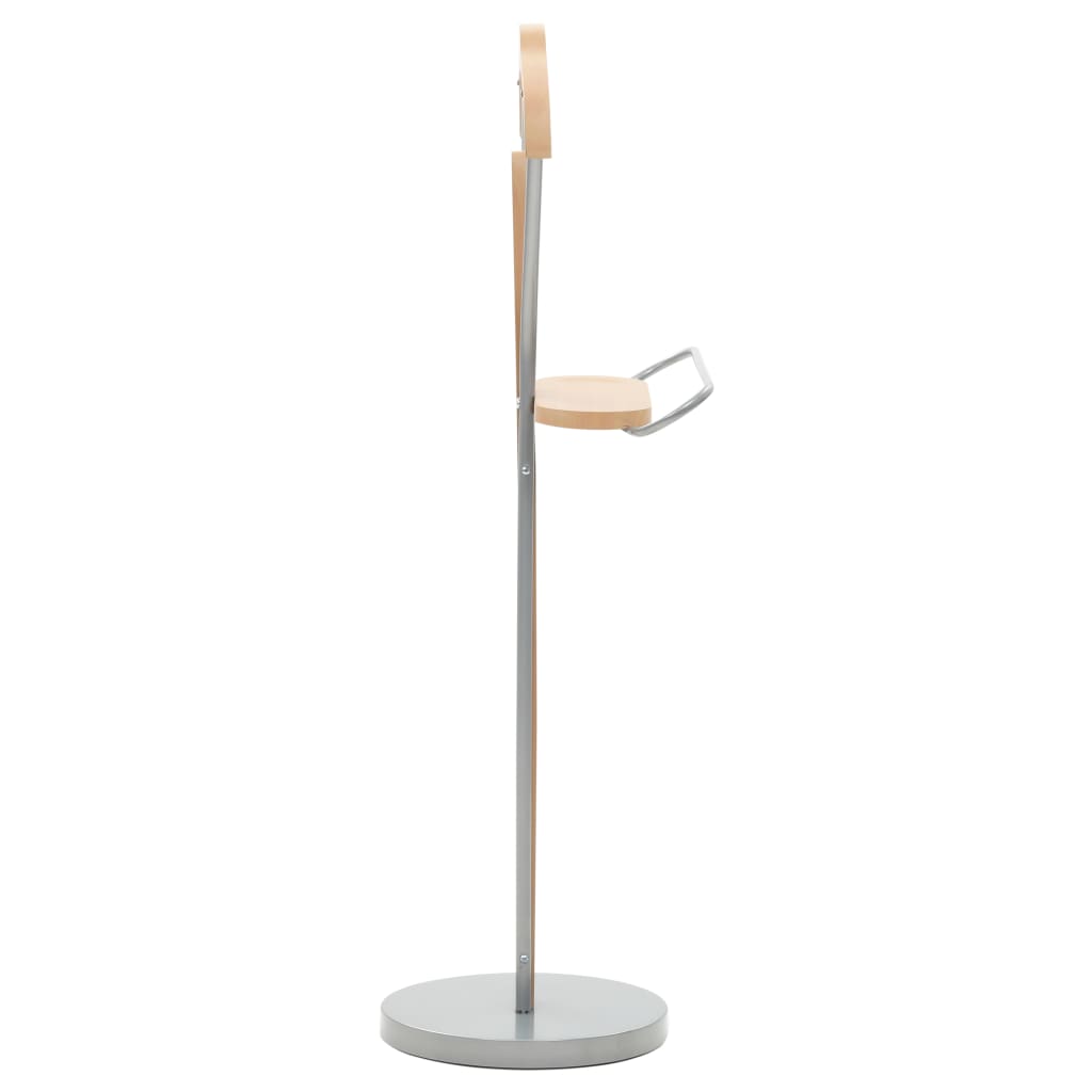 Suit Stand Natural MDF 42.1 in tall Lightweight Clothing Rack