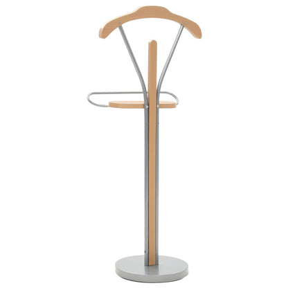 Suit Stand Natural MDF 42.1 in tall Lightweight Clothing Rack