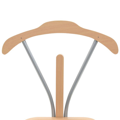 Suit Stand Natural MDF 42.1 in tall Lightweight Clothing Rack