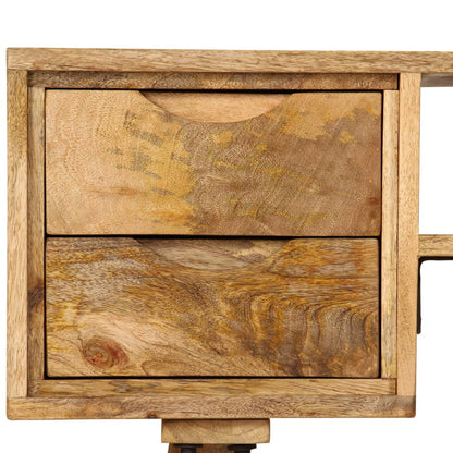 Writing Desk Varies by piece Solid mango wood 45.3 x 18.5 x 29.9 in