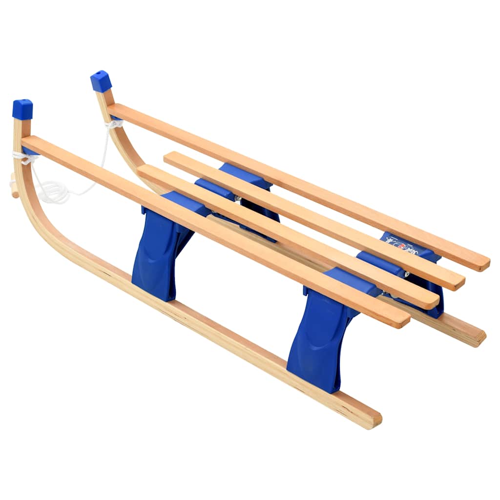Folding Sledge Wood 43.3"