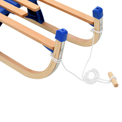 Folding Sledge Wood 43.3"