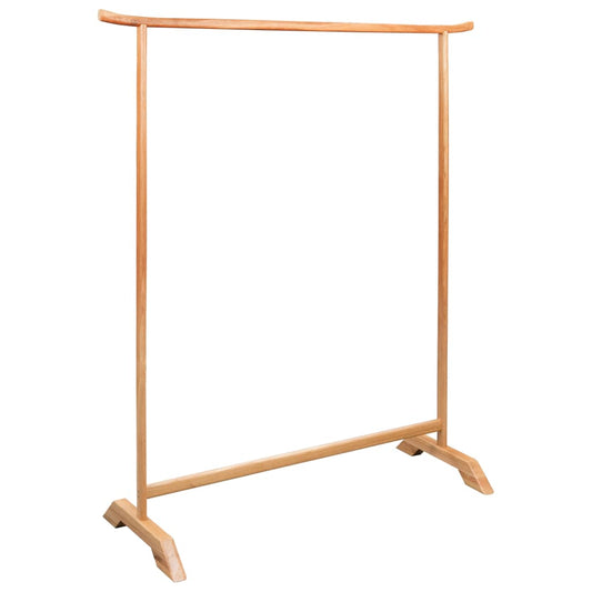 Clothes Rack 49.2"x68.9" Solid Oak Wood