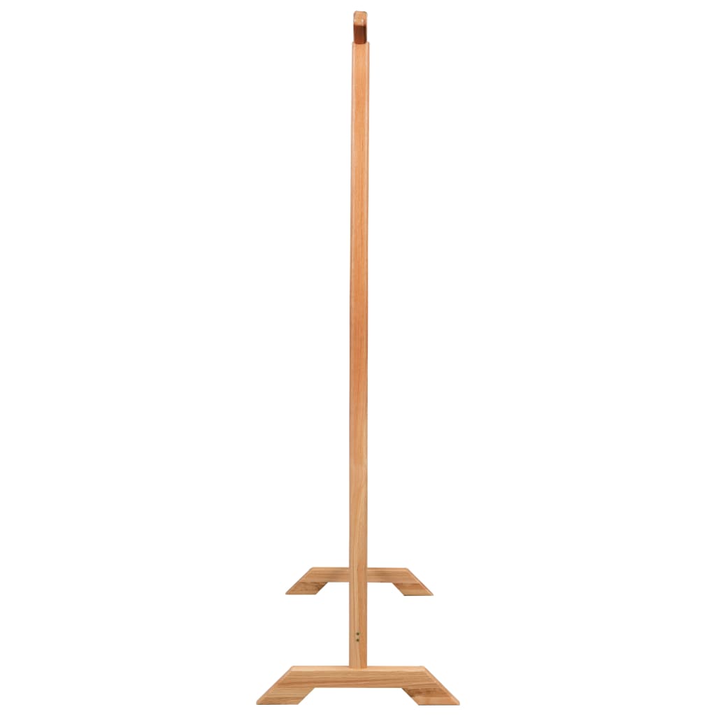 Clothes Rack 49.2"x68.9" Solid Oak Wood