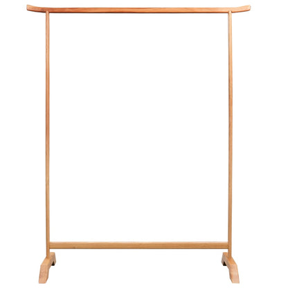 Clothes Rack 49.2"x59" Solid Oak Wood
