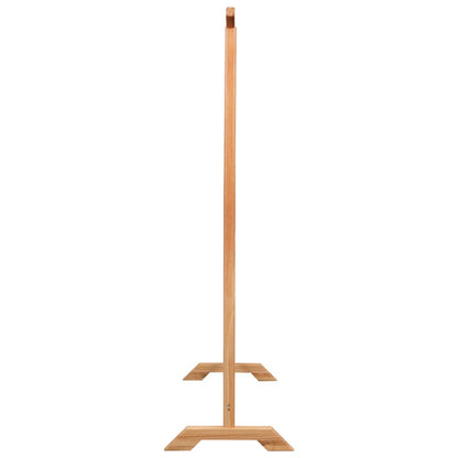 Clothes Rack 49.2"x59" Solid Oak Wood