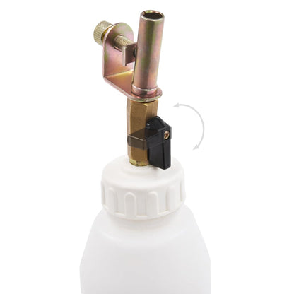 Pneumatic Brake Bleeder Extractor Pump with Filler Bottle 0.92 gal