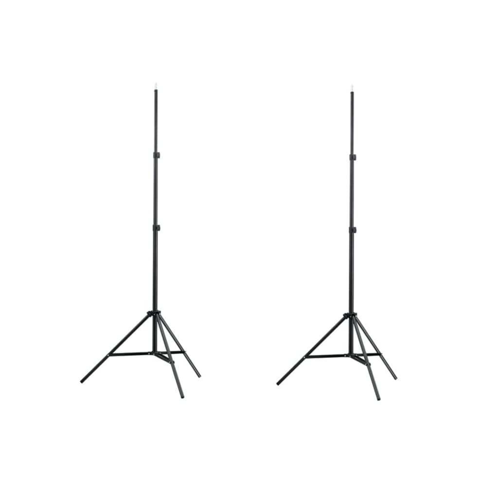 Light Stands 2 pcs Height 30.7 - 82.7 "