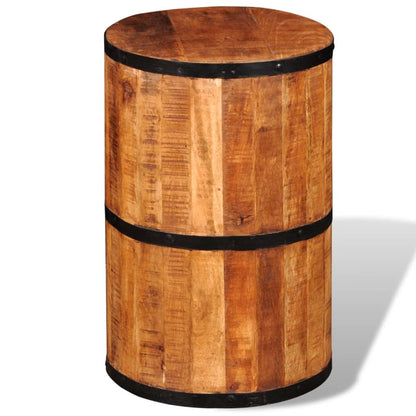Stool Unique piece Rough mango wood Medium Long-lasting Stool