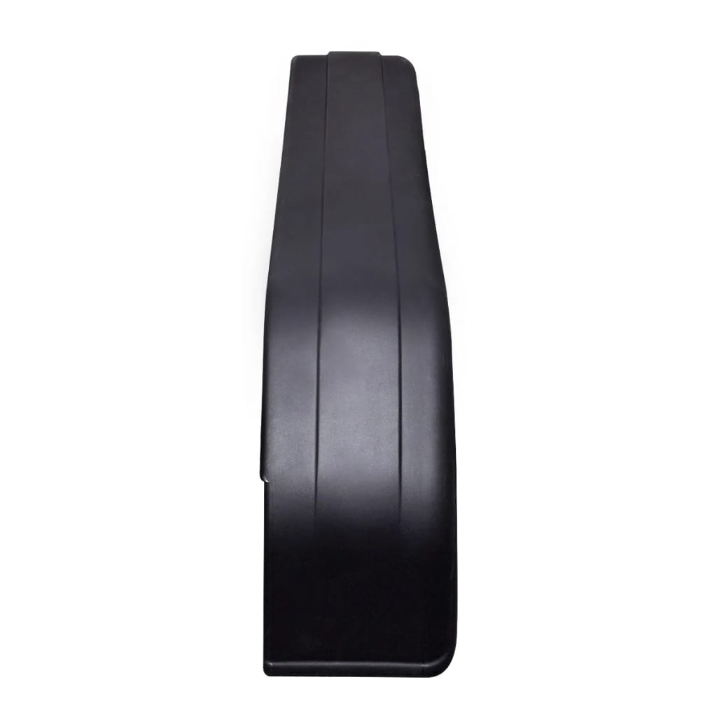 Tandem Mudguards for Trailer Wheels 2 pcs 9.4"x6.5"