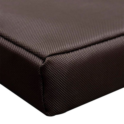 Dog Mat Brown PU-coated Oxford fabric, Foam filling, Non-woven bottom