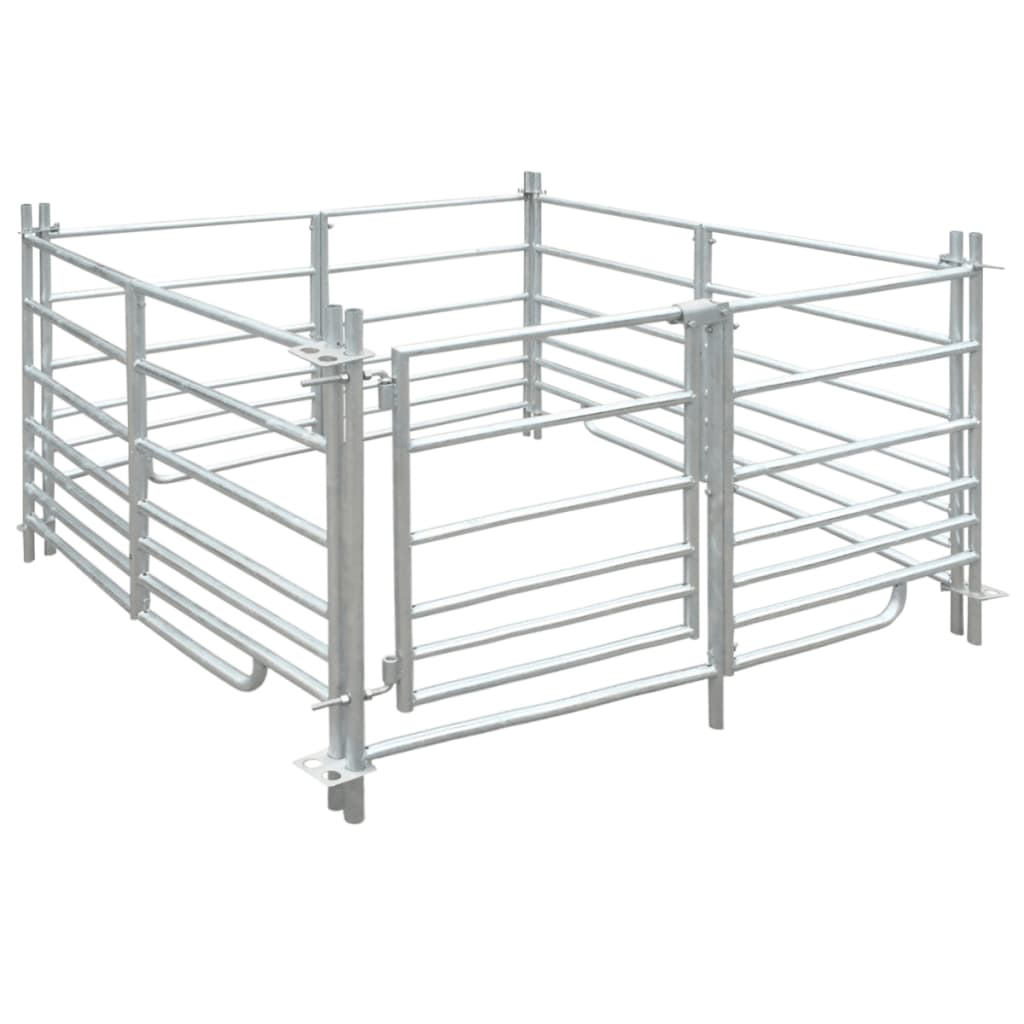 Sheep Hurdle Galvanized Galvanized Steel 53.9 x 53.9 x 36.2 in