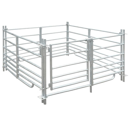 Sheep Hurdle Galvanized Galvanized Steel 53.9 x 53.9 x 36.2 in