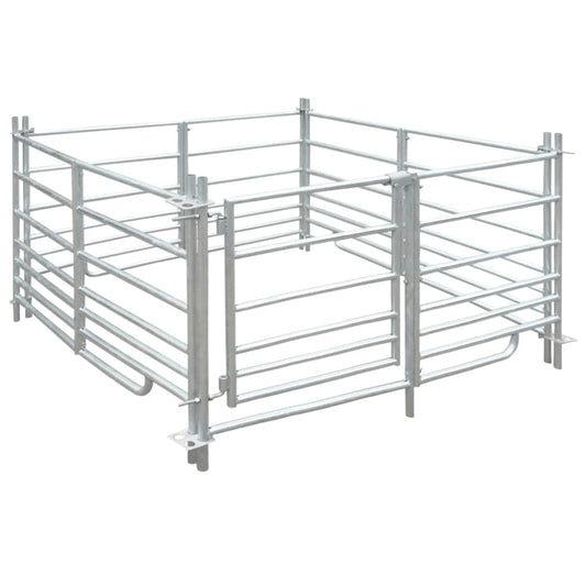 Sheep Hurdle Galvanized Galvanized Steel 53.9 x 53.9 x 36.2 in