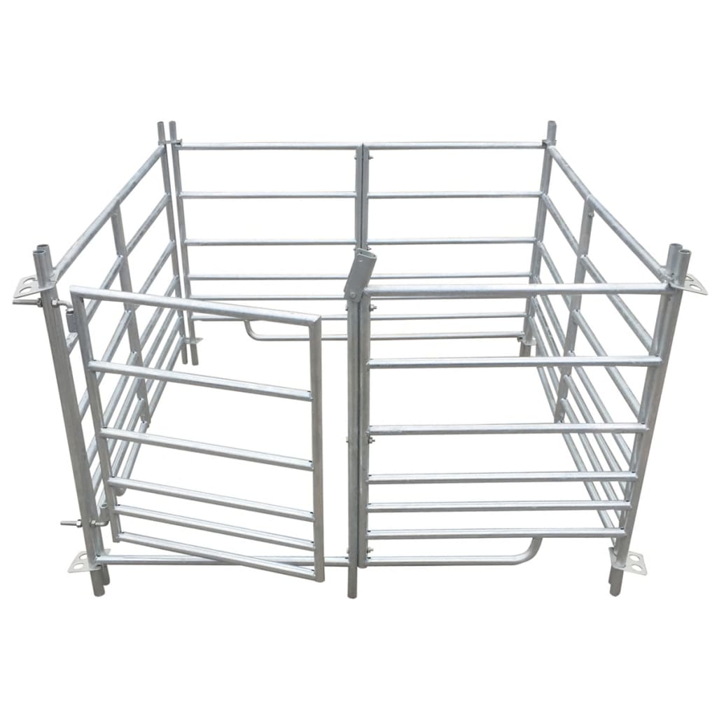 Sheep Hurdle Galvanized Galvanized Steel 53.9 x 53.9 x 36.2 in