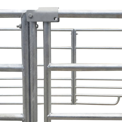 Sheep Hurdle Galvanized Galvanized Steel 53.9 x 53.9 x 36.2 in