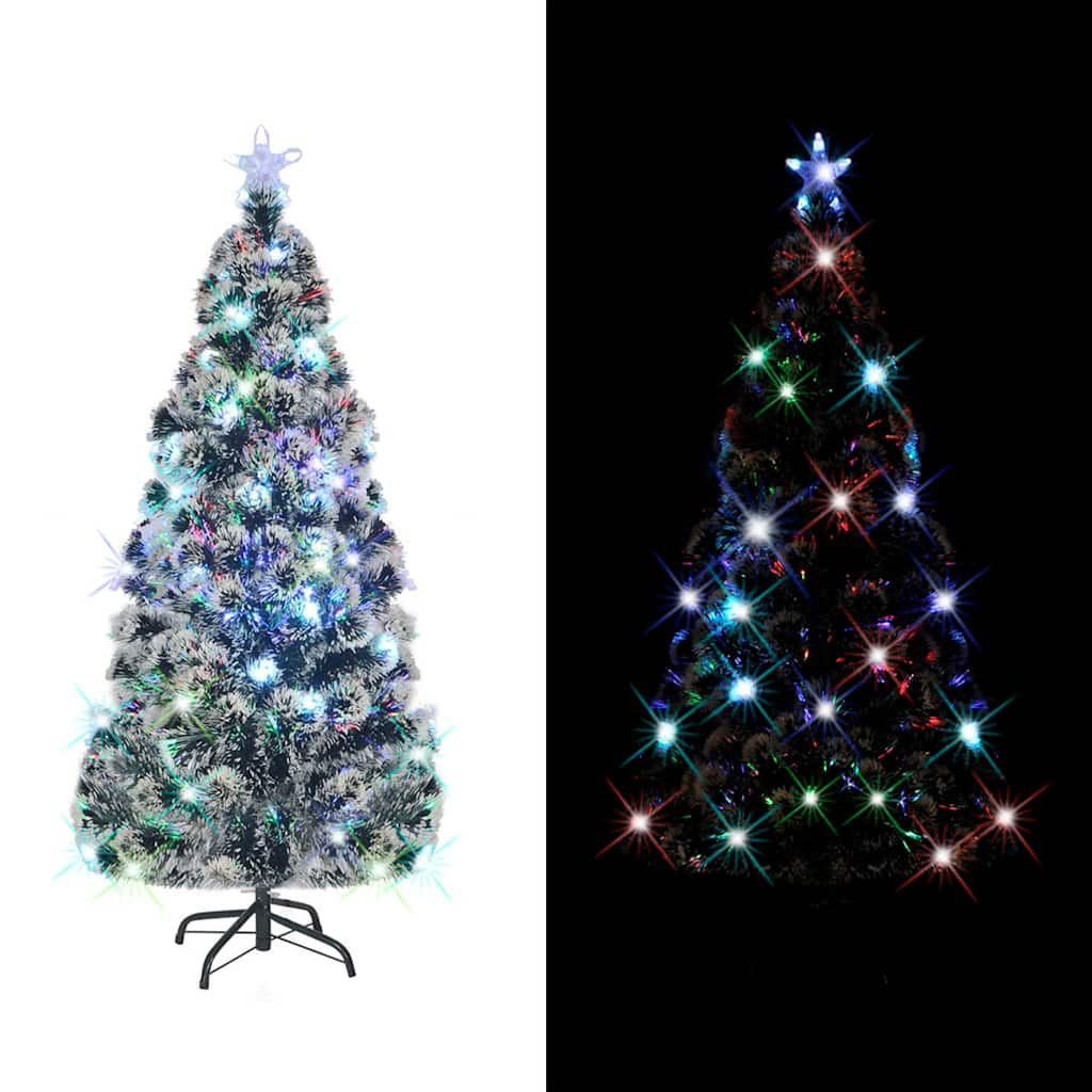Artificial Christmas Trees Green Fibre optic, steel 59.1 in