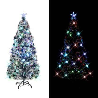Artificial Christmas Trees Green Fibre optic, steel 59.1 in