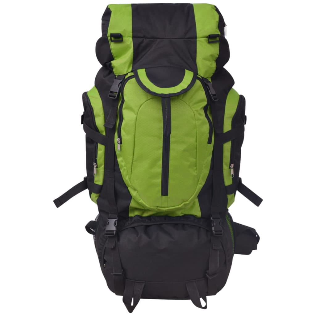 Hiking Backpack XXL 19.8 gal Black and Green