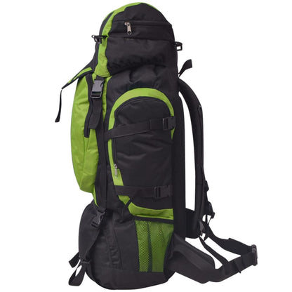 Hiking Backpack XXL 19.8 gal Black and Green