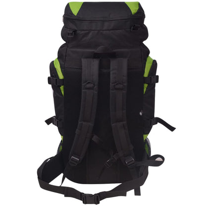 Hiking Backpack XXL 19.8 gal Black and Green