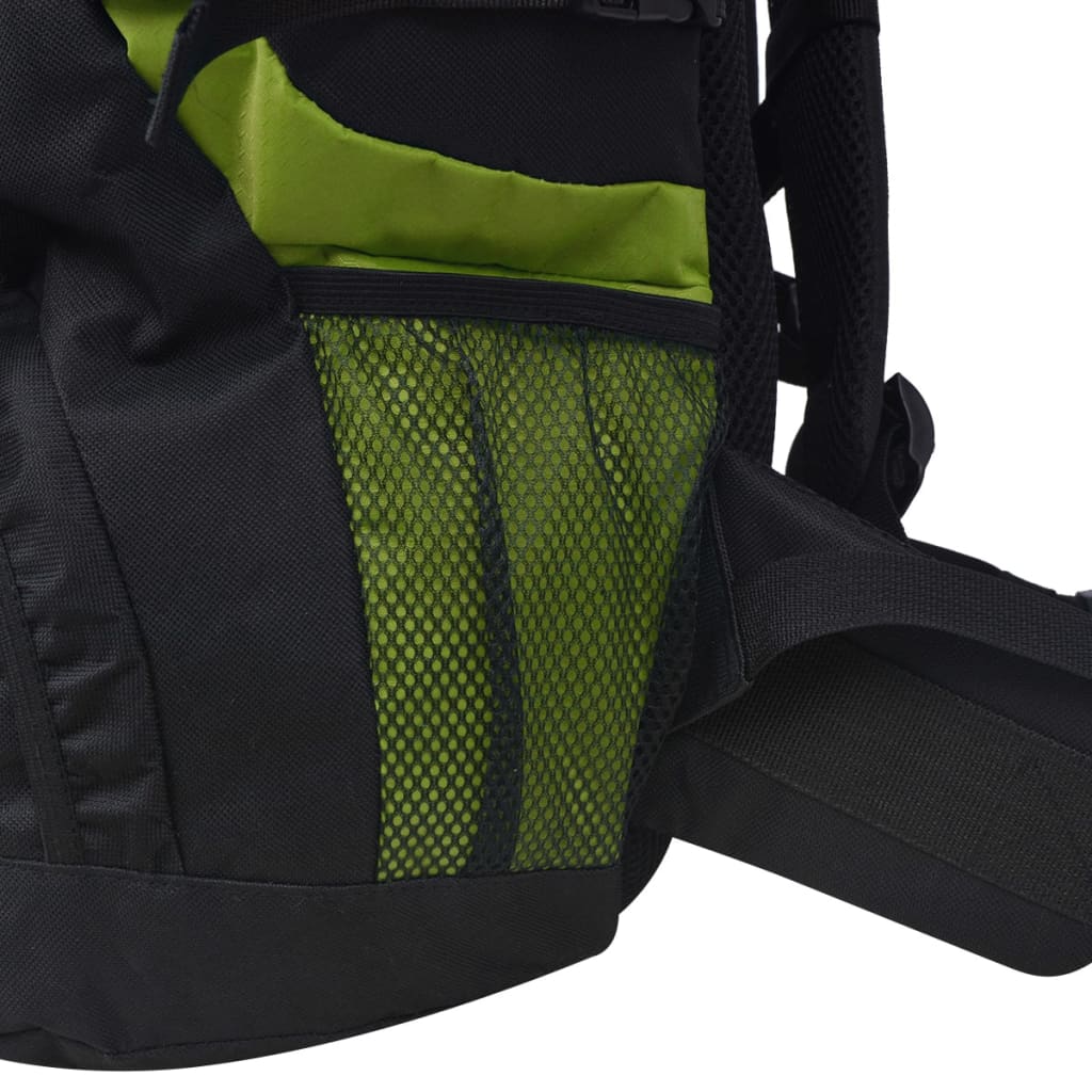 Hiking Backpack XXL 19.8 gal Black and Green