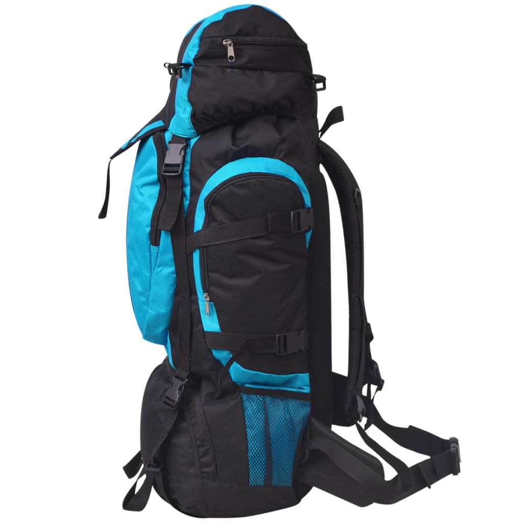 Hiking Backpack XXL 19.8 gal Black and Blue