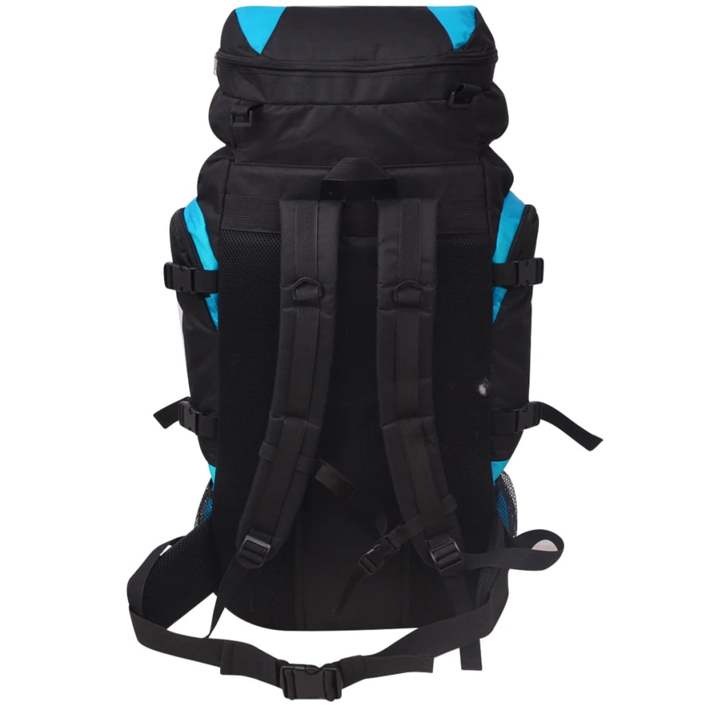 Hiking Backpack XXL 19.8 gal Black and Blue