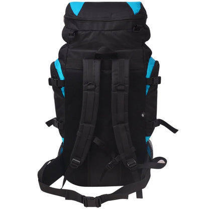 Hiking Backpack XXL 19.8 gal Black and Blue