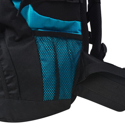 Hiking Backpack XXL 19.8 gal Black and Blue