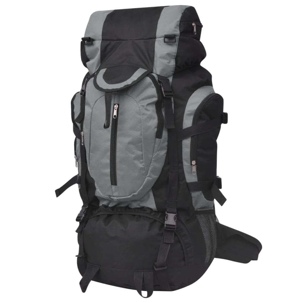 Hiking Backpack XXL 19.8 gal Black and Gray