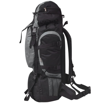 Hiking Backpack XXL 19.8 gal Black and Gray