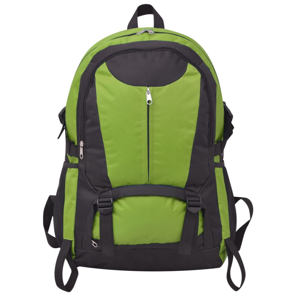 Hiking Backpack 10.6 gal Black and Green