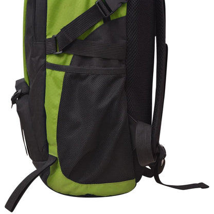 Hiking Backpack 10.6 gal Black and Green