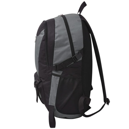 Hiking Backpack 10.6 gal Black and Grey