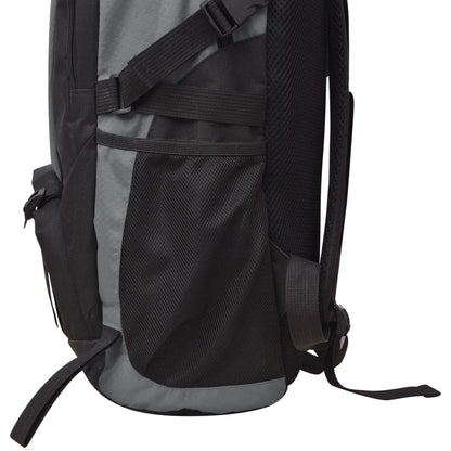 Hiking Backpack 10.6 gal Black and Grey