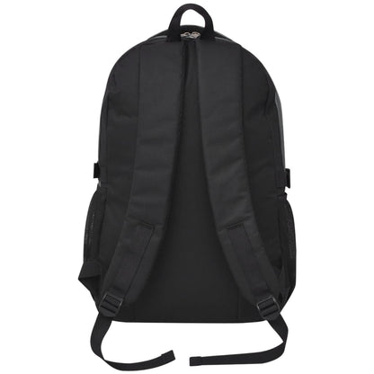 School Backpack 10.6 gal Black and Grey