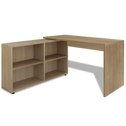 Office Desk Oak Engineered wood Medium