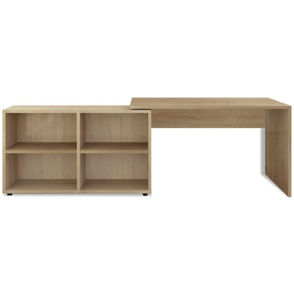 Office Desk Oak Engineered wood Medium