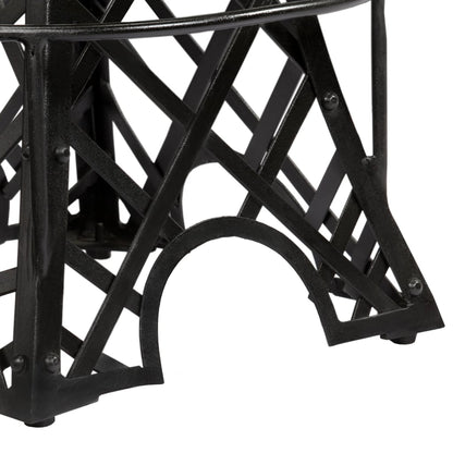 Bar Stools 2 pcs Real Leather