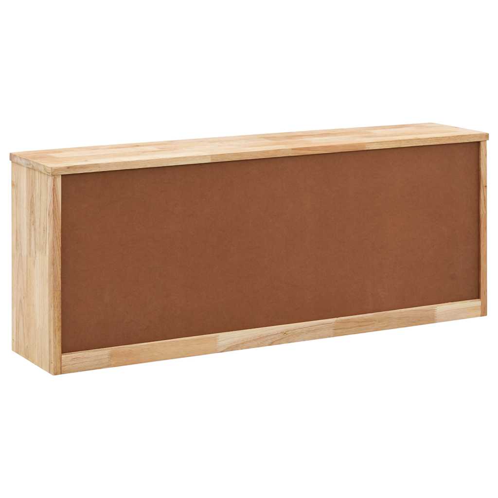 Shoe Storage Bench 37.0x7.9x15.0" Solid Walnut Wood