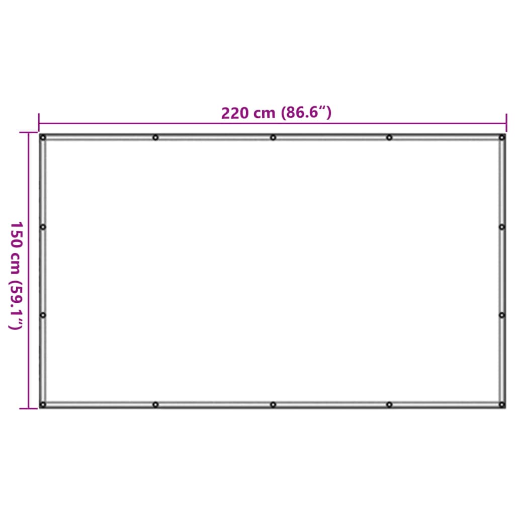Trailer Net HDPE 4.9x7.2' Black