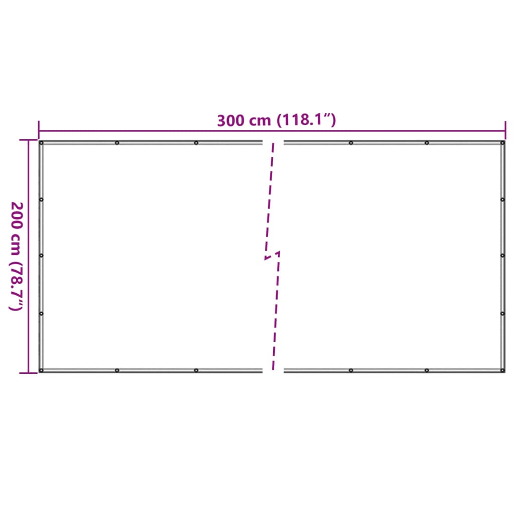 Trailer Net HDPE 6.6x9.8' Black