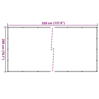 Trailer Net HDPE 6.6x11.5' Black