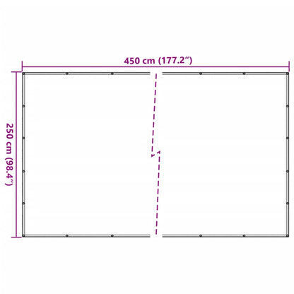 Trailer Net HDPE 8.2x14.8' Black