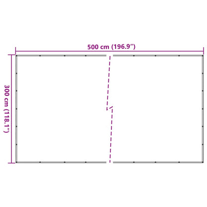 Trailer Net HDPE 9.8x16.4' Black
