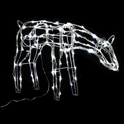 3 Piece Christmas Light Display Reindeers 229 LEDs