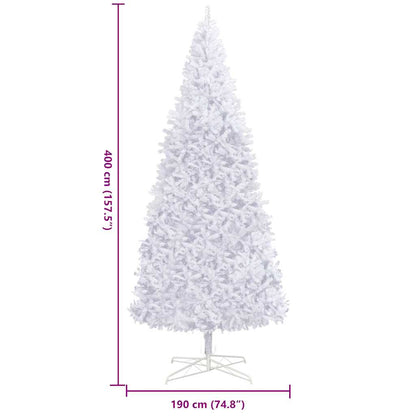 Artificial Christmas Tree 157.5" White