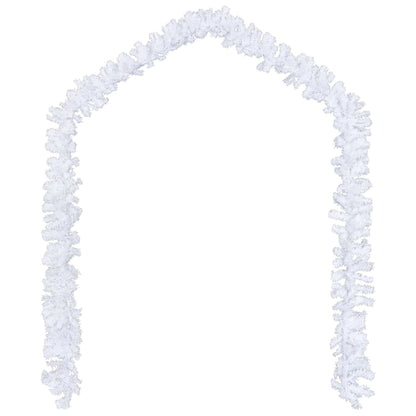 Christmas Garlands 4 pcs White 106.2" PVC